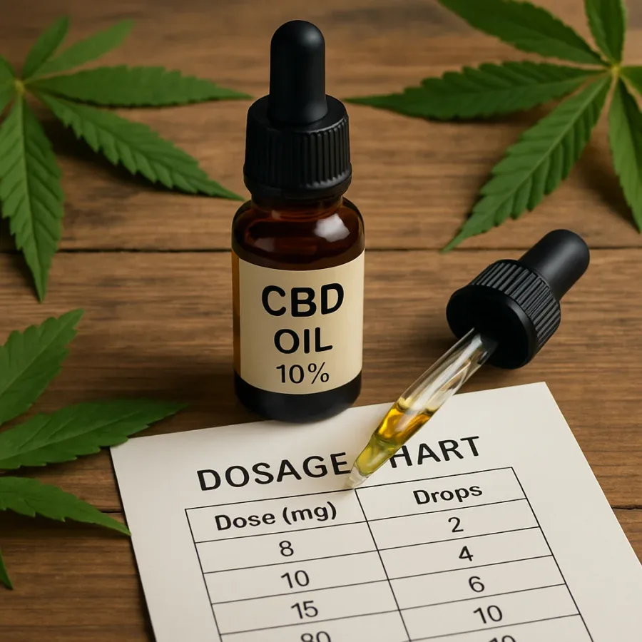Olej CBD 10% – jak skutecznie dawkować?