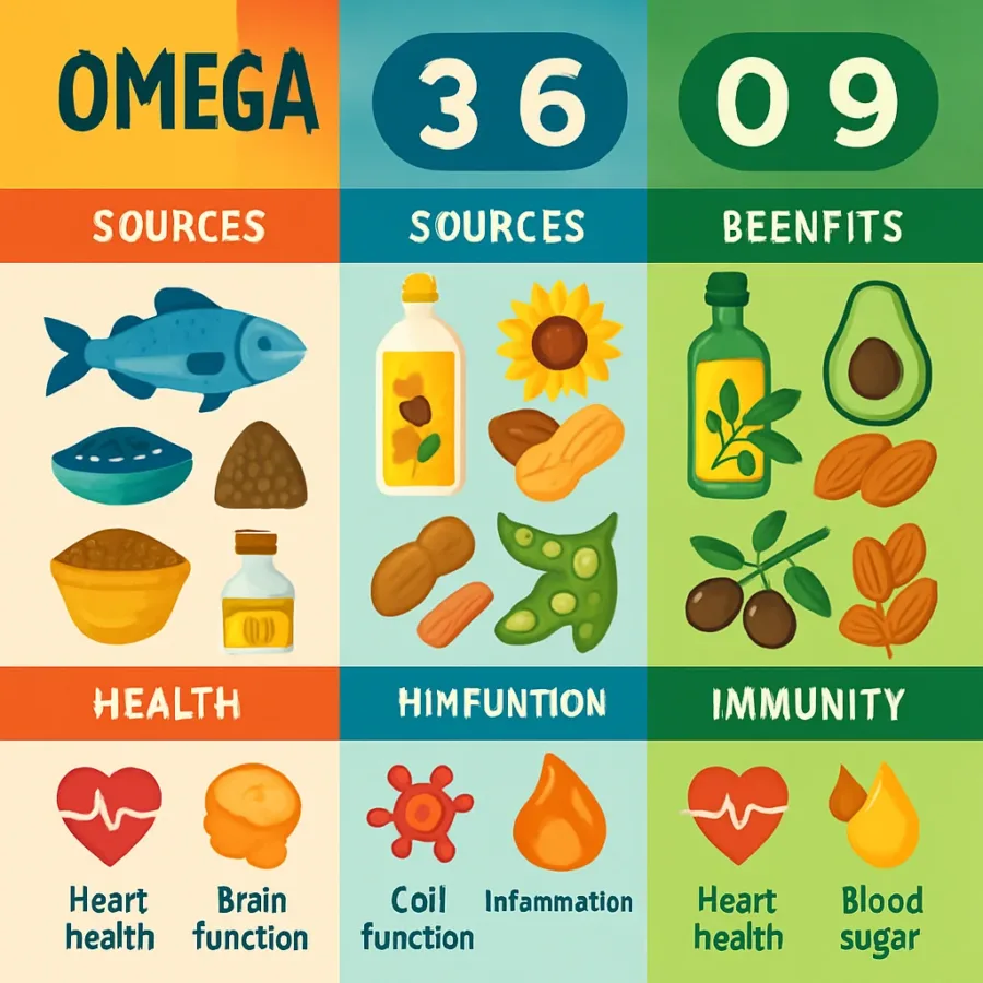 Najlepsze kwasy omega 3, 6 i 9 — ranking suplementów