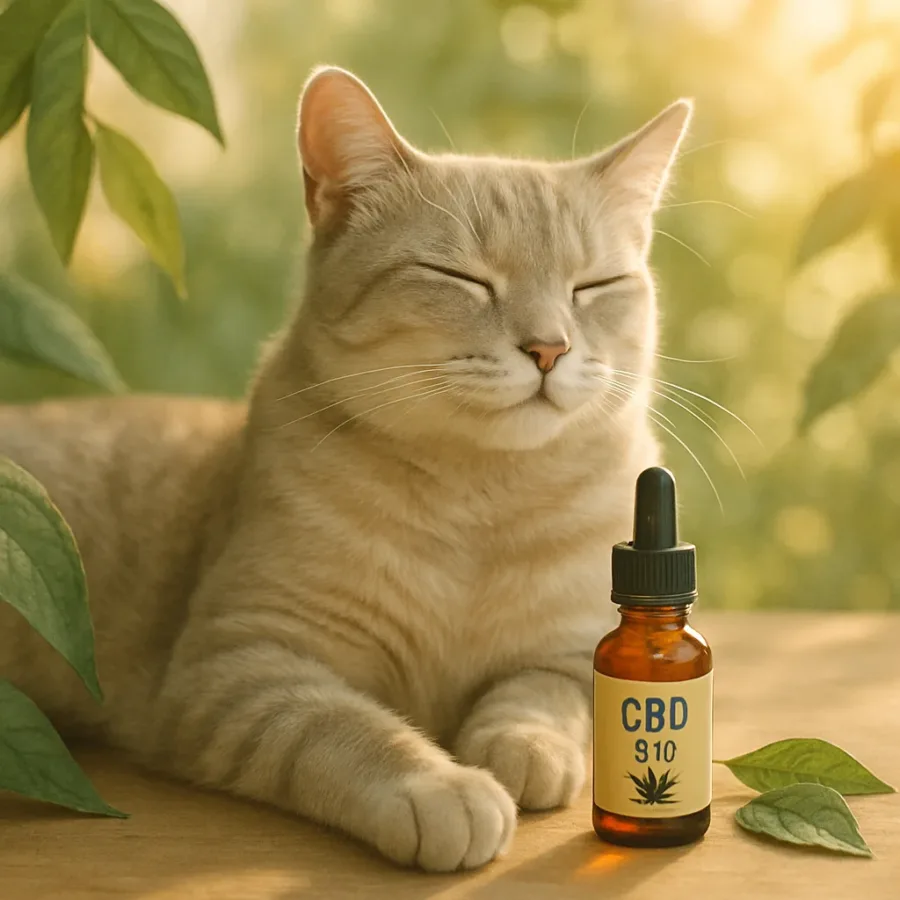 Najlepsze oleje CBD dla kota – wsparcie zdrowia pupila