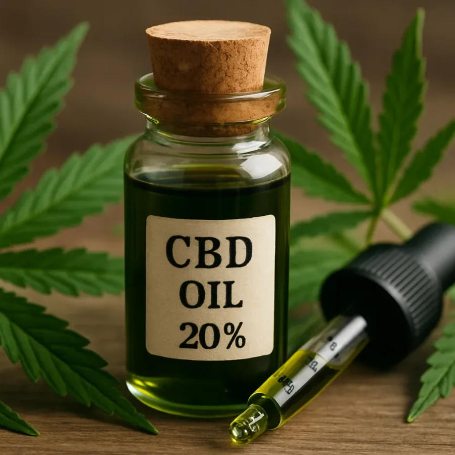 Olej CBD 20 procent – naturalne wsparcie zdrowia i relaksu