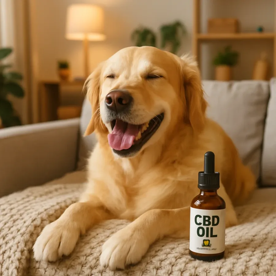 Najlepsze oleje CBD dla psów wspierające zdrowie pupila