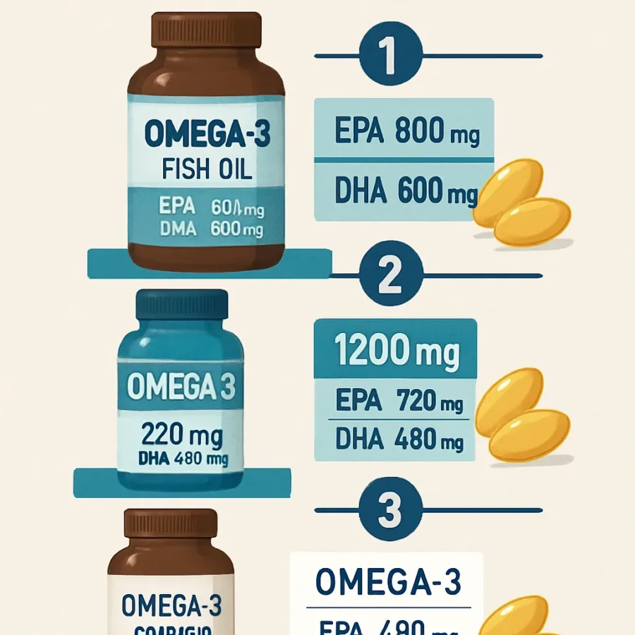 Najlepsze leki omega-3 – ranking i rekomendacje zdrowotne