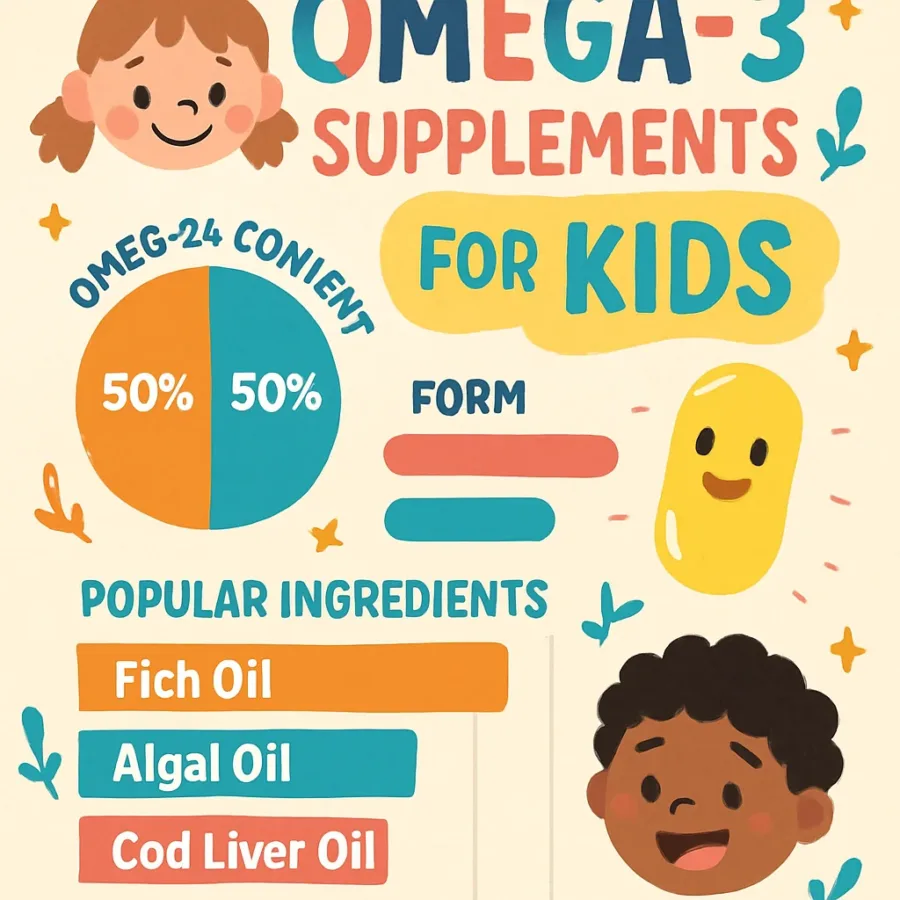 Najnowsze kwasy omega-3 dla dzieci – ranking najlepszych suplementów