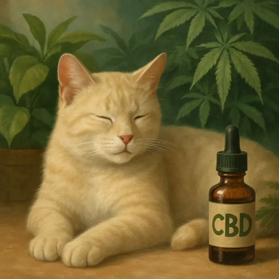 Najlepsze oleje CBD dla kota – wsparcie zdrowia pupila