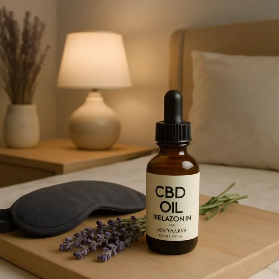 Olej CBD z melatoniną – naturalny sposób na lepszy sen