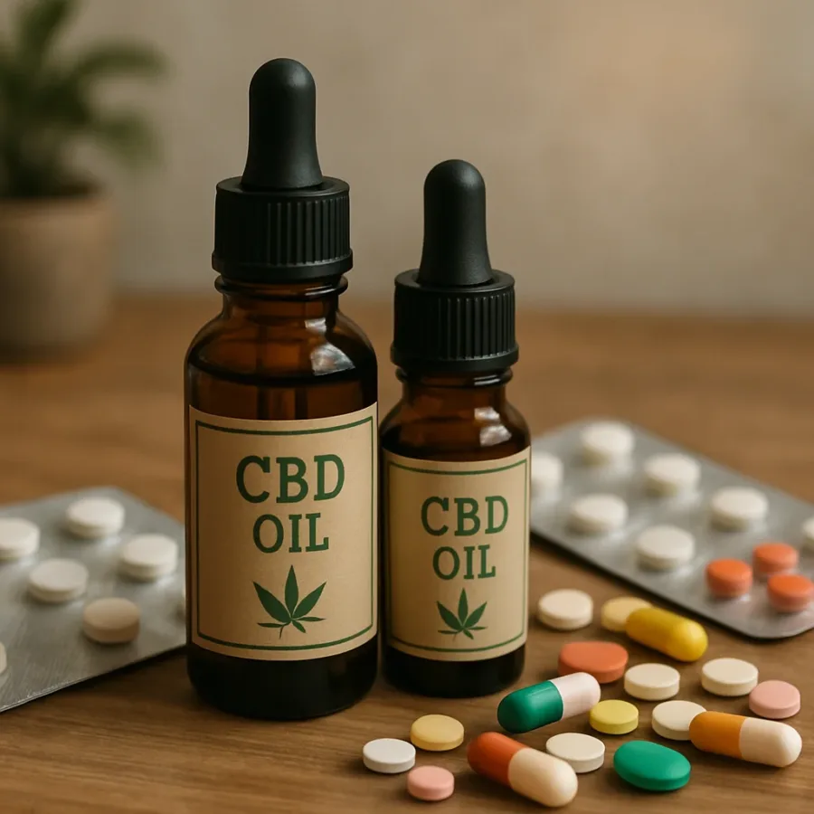Olej CBD a leki psychotropowe – jak je bezpiecznie łączyć?