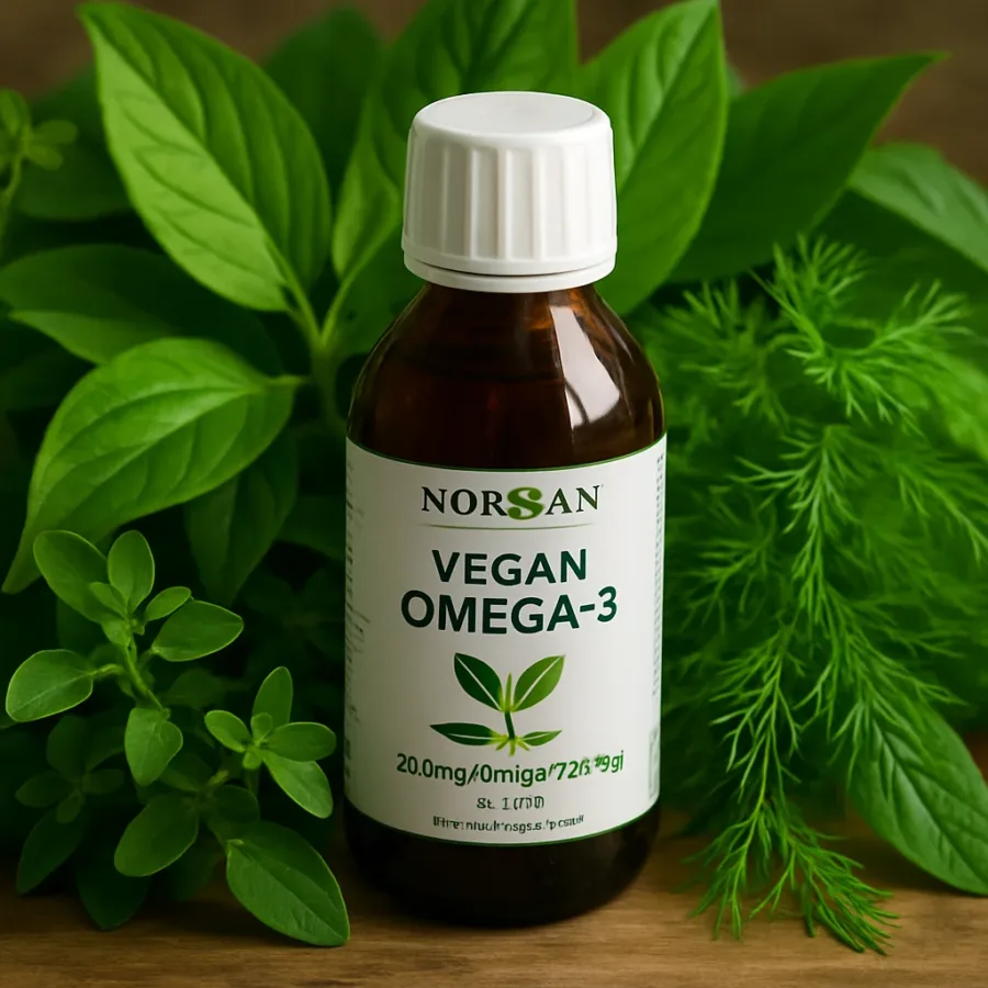 Najlepsze prozdrowotne właściwości Norsan Omega-3 Vegan