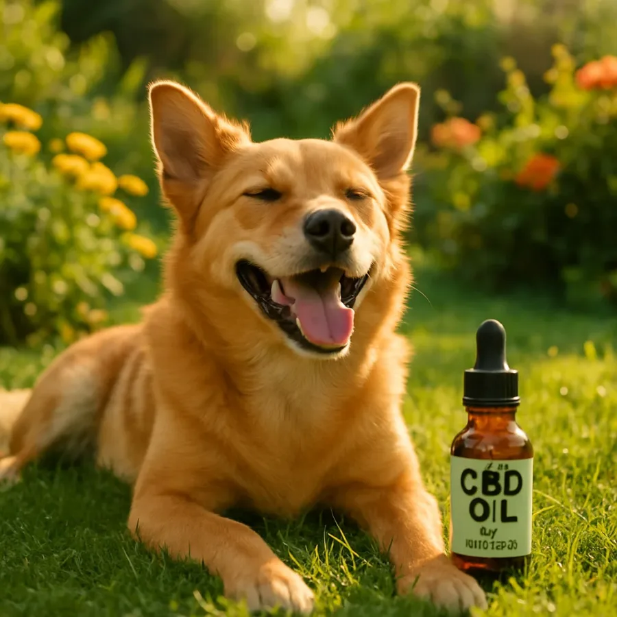 Najlepsze oleje CBD dla psów wspierające zdrowie pupila