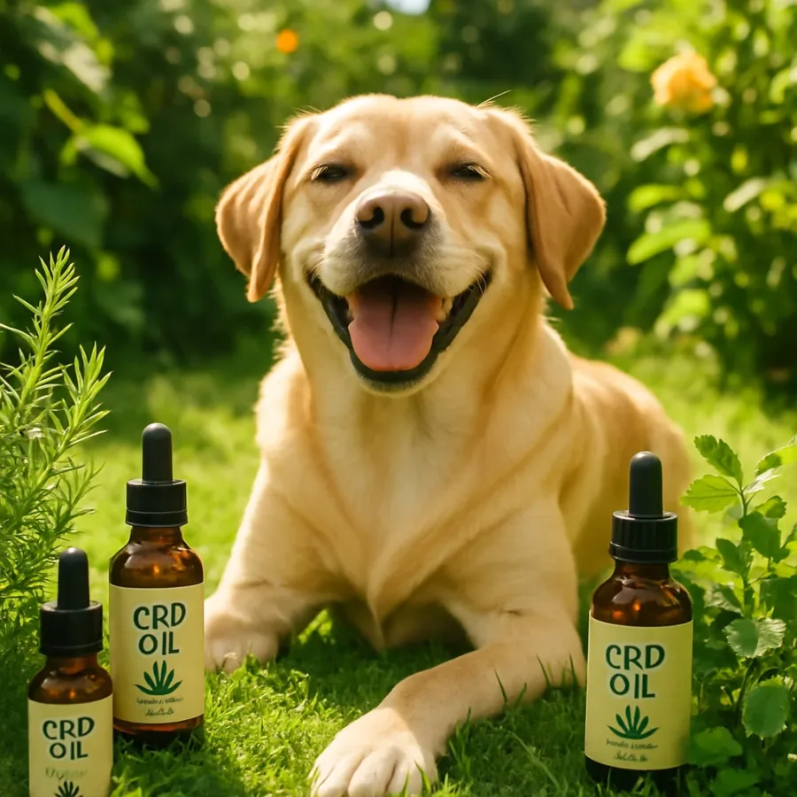 Najlepsze oleje CBD dla zwierząt – popraw zdrowie pupila