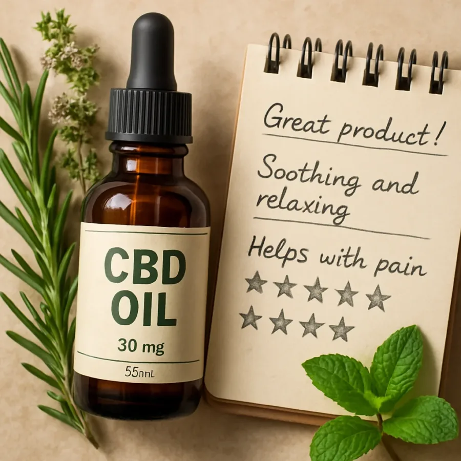Najlepsze opinie o oleju CBD — co mówią użytkownicy?